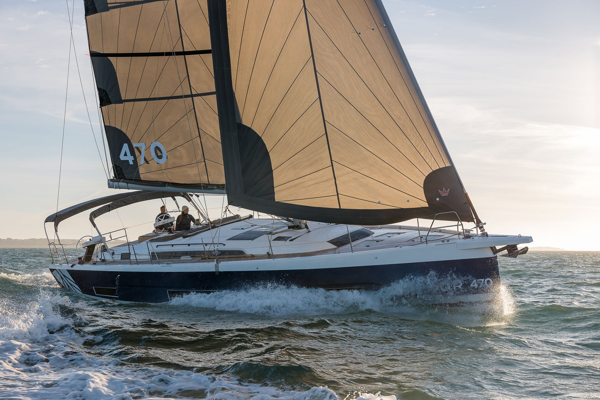 luxury sailing yachts dufour 470 boat